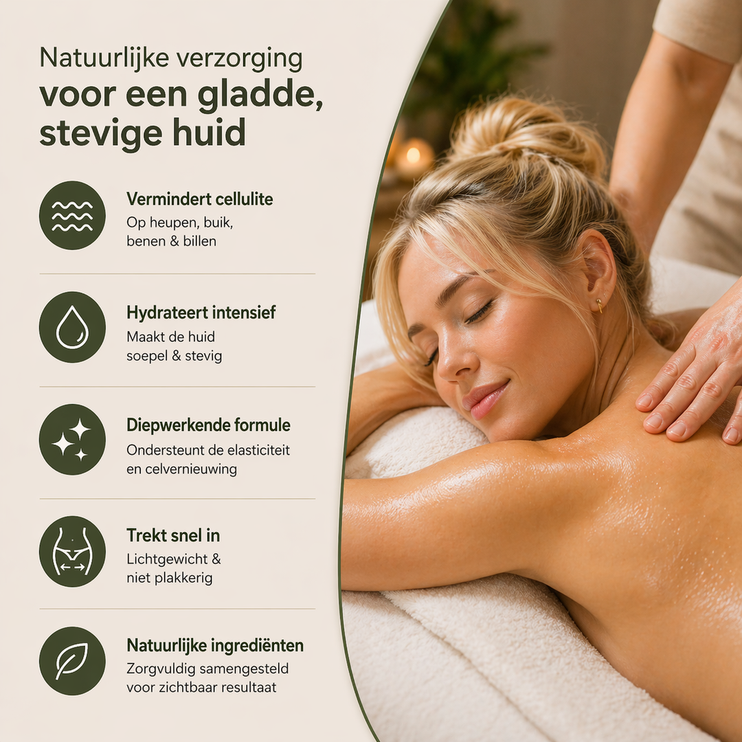 Anti-cellulitis massage olie