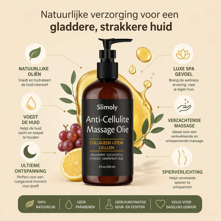 Anti-cellulitis massage olie